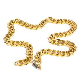 Goldfarbene Halskette